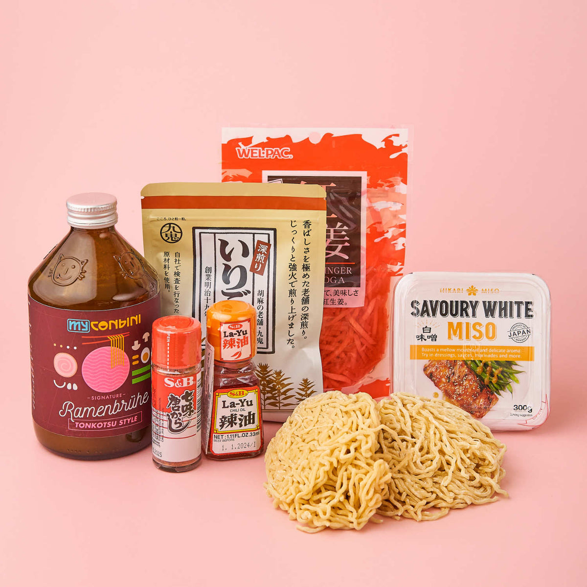 Ramen Cooking Starter Kit MYCONBINI