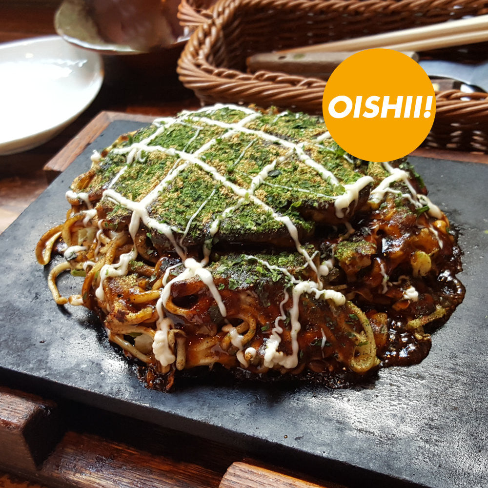 Okonomiyaki - Der japanische Pfannkuchen