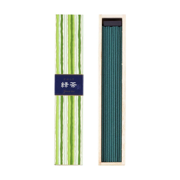 Kayuragi Incense 40pcs Green Tea