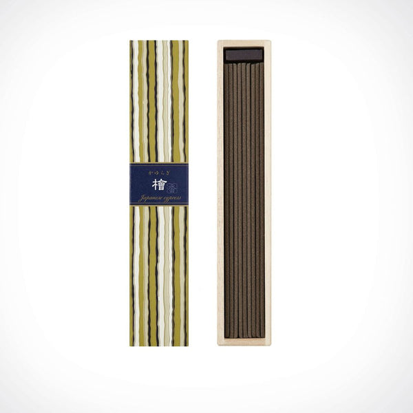 Kayuragi Incense 40pcs Japanese Cypress