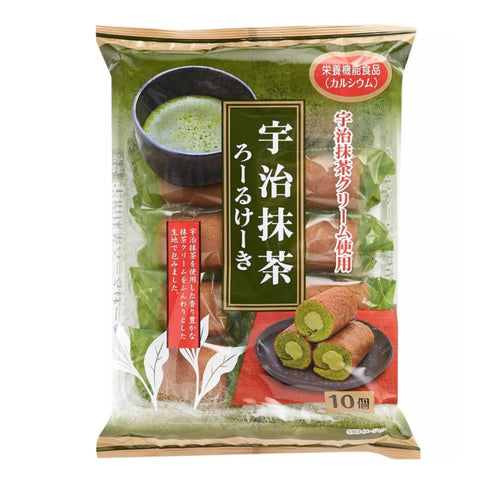 Uji Matcha Roll Cake 140g