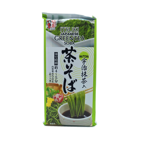 Itsuki Green Tea Matcha Soba 450g