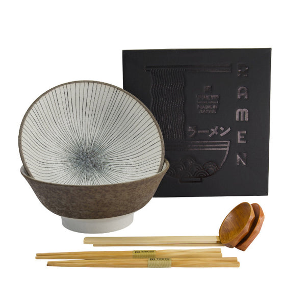 tokyo design ramen gift set satomaki takusa 6pcs 33897