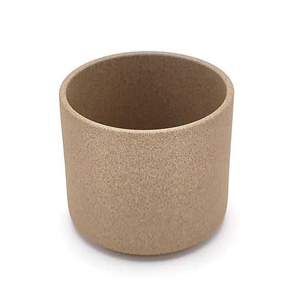 japanese Hasami porcelain cup stone front front