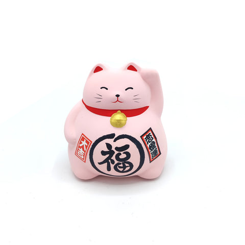 Maneki-Neko Lucky Cat Pink
