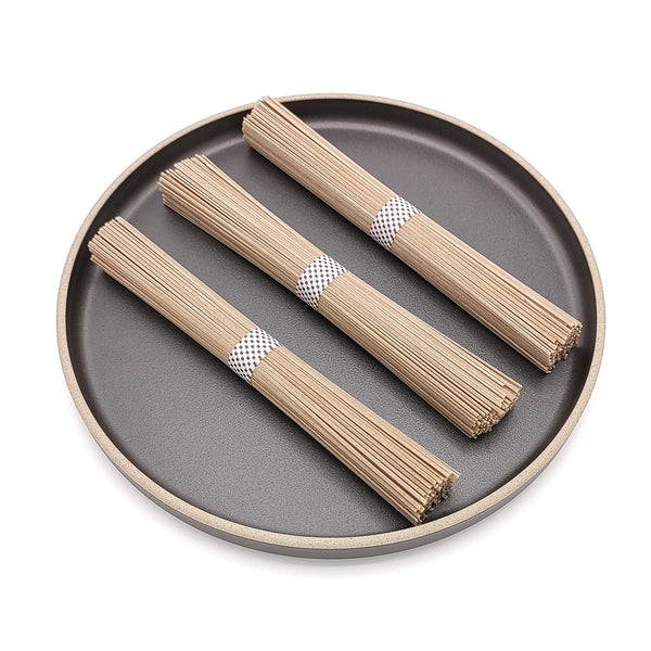 Kato Menyuraku Banshu Soba Noodles 270g Plating