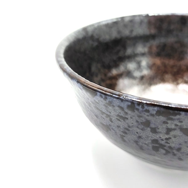 Minoyaki Eclipse Rice Bowl Detail