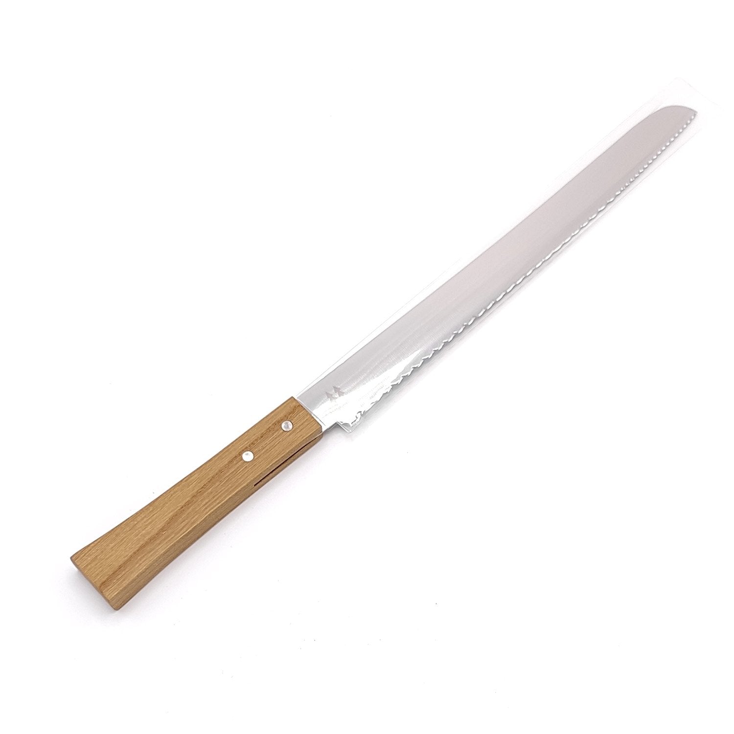 japanese bread knife Morinoki from Shizu Hamono front