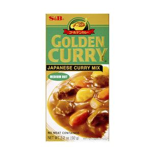 S&B Golden Curry Medium Hot 92g