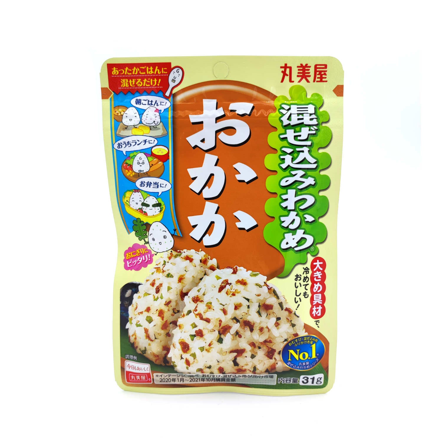 Mazekomi Furikake Wakame Bonito Rice Seasoning 31g